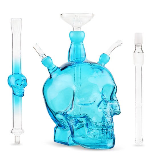 MS SKULL CHICHA EN FORME TETE DE MORT CLEAR ET ICE A PETIT PRIX  N1