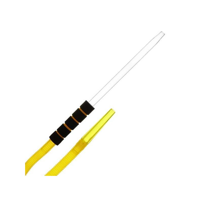 Carton 100 Tuyaux Jetables Chicha – Embout en Verre (Couleurs Mixtes)