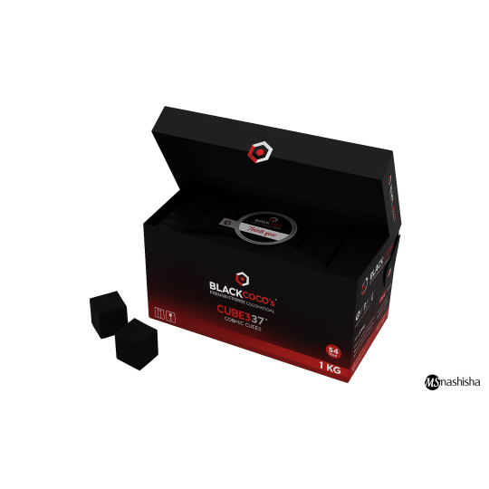 Charbon BLACKCOCO’s 1 kg – Cubes27+ | Charbon coco premium chicha