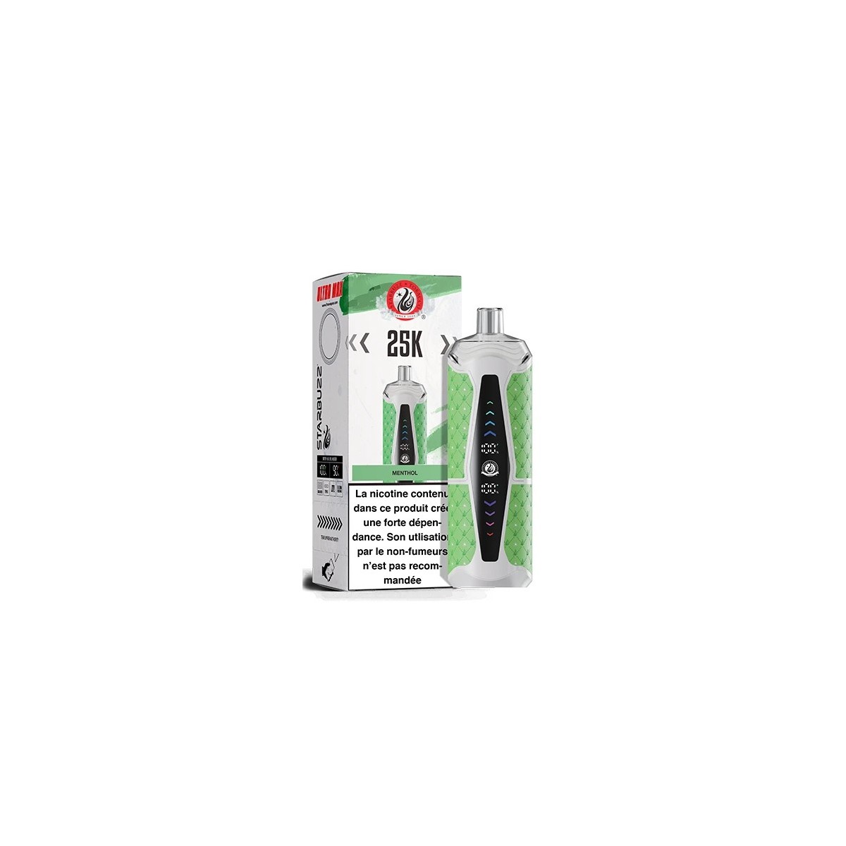 Puff Starbuzz 25K – Cigarette électronique 25 000 bouffées