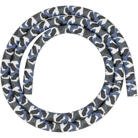 Tuyau Silicone Soft Touch 1m50 - Édition Camouflage Bleu