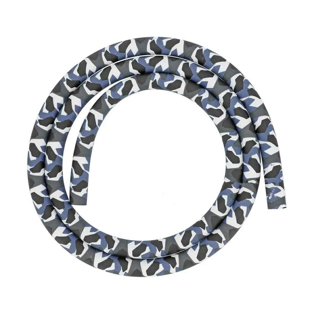 Tuyau Silicone Soft Touch 1m50 - Édition Camouflage Bleu