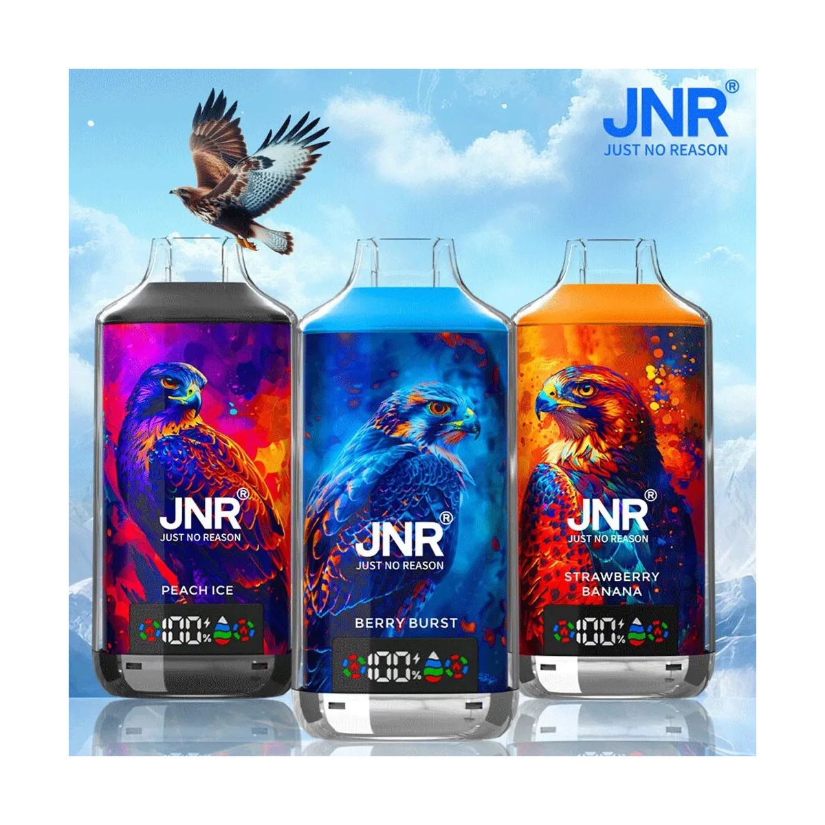 JNR Falcon X 18000 – cigarette électronique longue durée