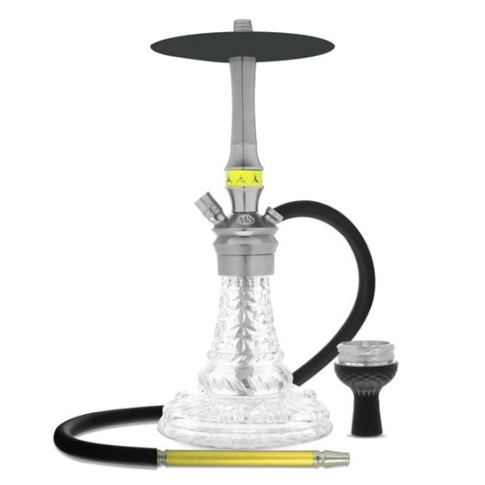 Chicha MS Antique V2 - Narguilé design premium en acier inoxydable