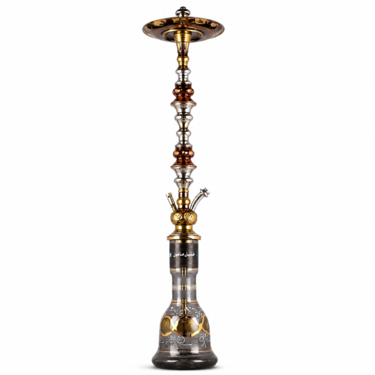 Chicha Khalil Mamoon quadmetal heart of Lion Hookah