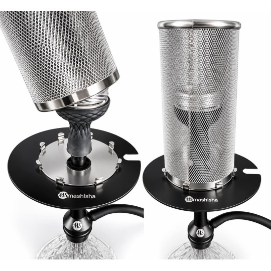 Grille protection charbon chicha FIX | Sécurité intérieur