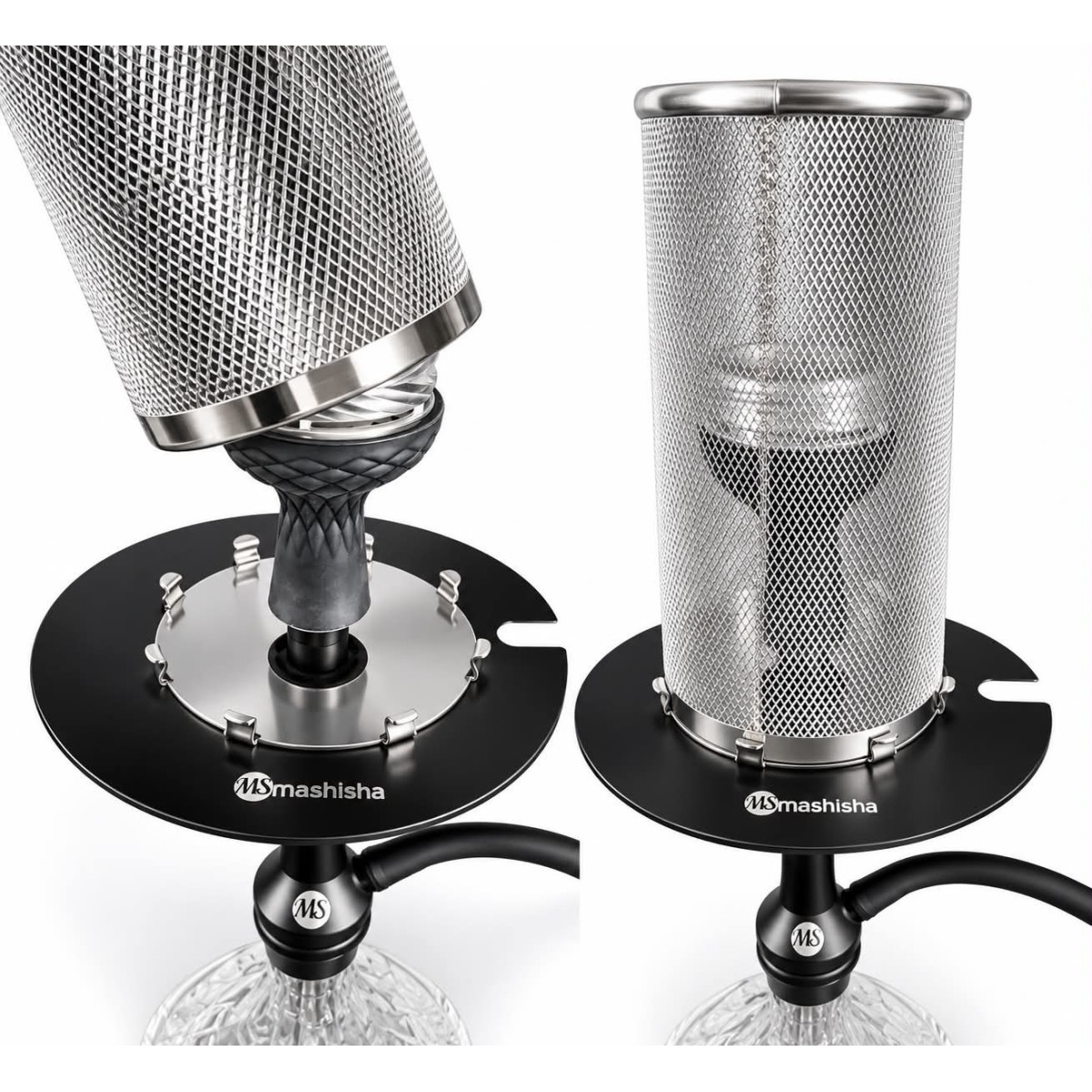 Grille protection charbon chicha FIX | Sécurité intérieur