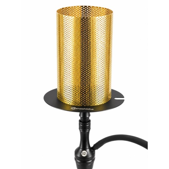 Grille de Protection Chicha 360° Gold – Pare-Vent Charbon