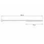 Brosse Nettoyage Colonne Chicha 35 cm M-27
