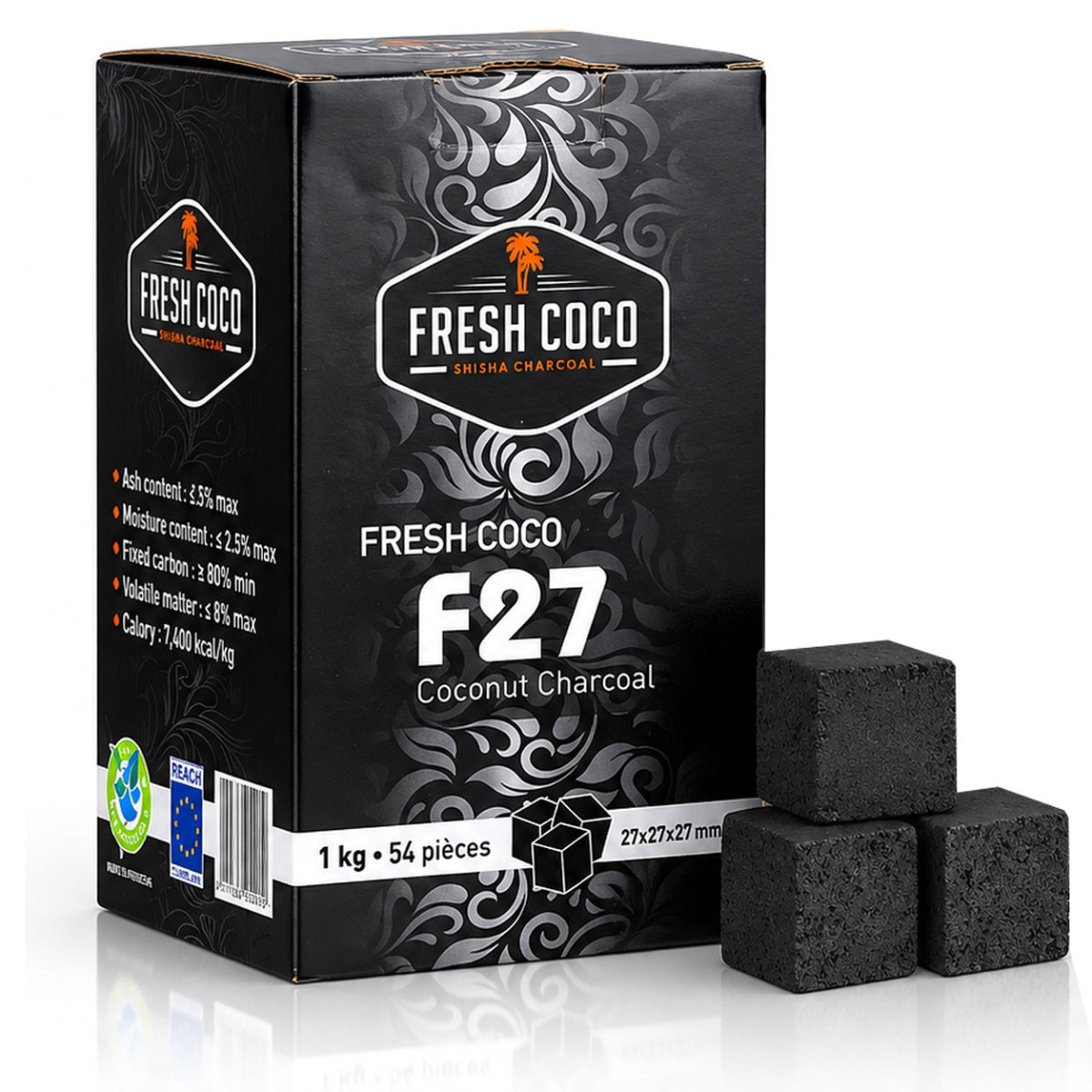 Charbon naturelle Fresh Coco F27