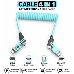 Câble 4 en 1