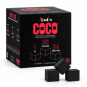 Charbon naturel Aladin Coco 26 mm – Boîte de 1 kg / 64 cubes