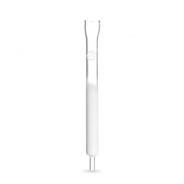 Manche en verre 25cm bec plat